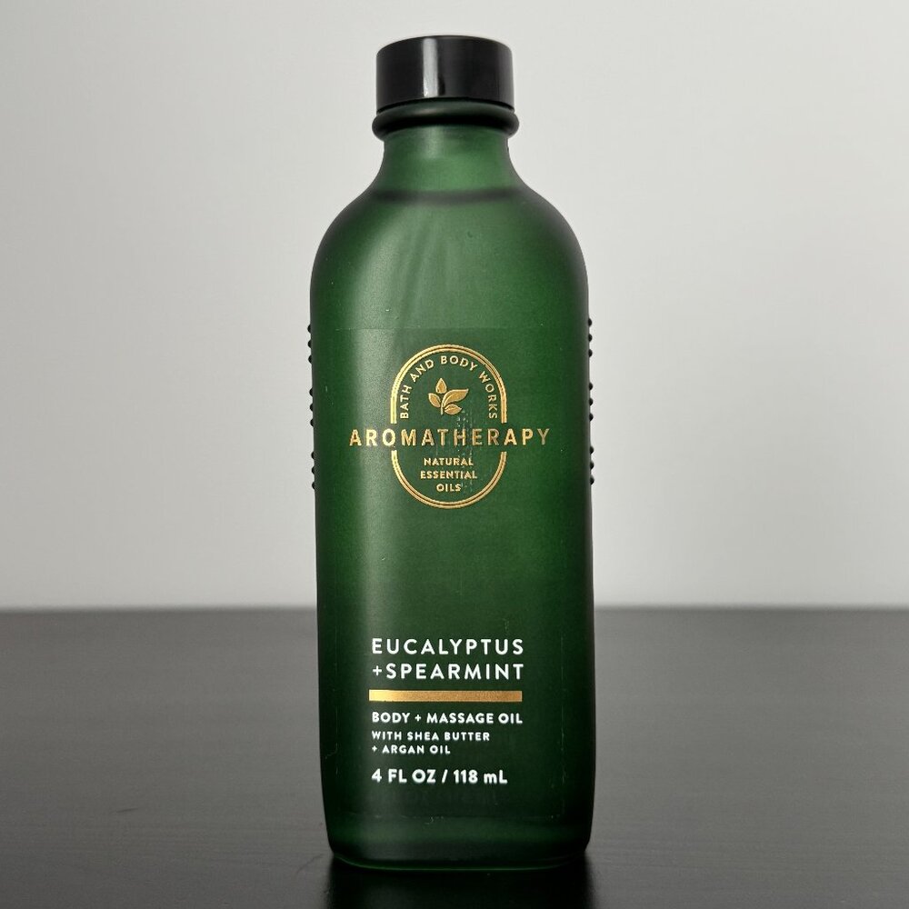 Bath & Body Works Aromatherapy Eucalyptus Spearmint Body and Massage Oil